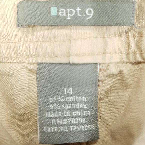 Apt.9 Brand Women's Lightweight Capri Pants Size 14 - Picture 4 of 14